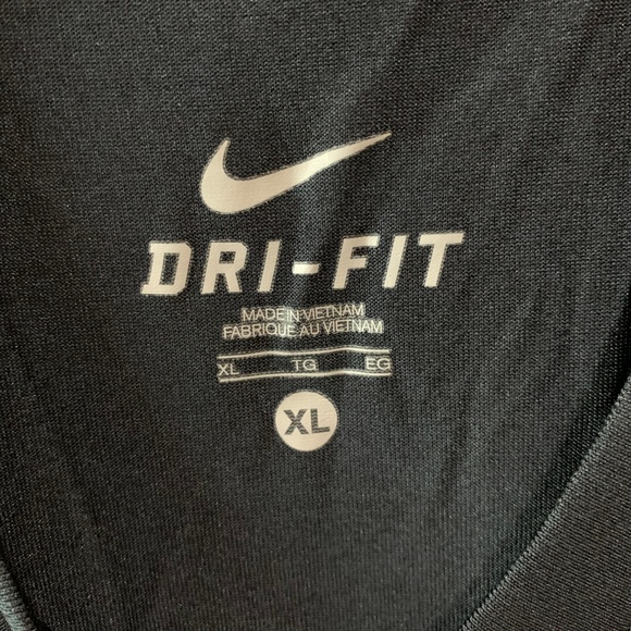 Nike Workout Tank, Dri-Fit Navy - Picture 2 of 2